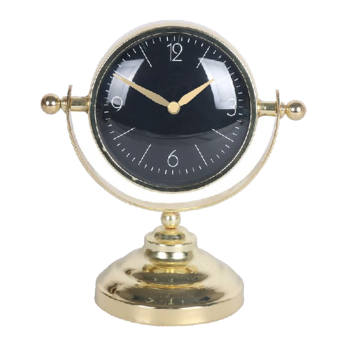 Reloj sobremesa ORO/NEGRO