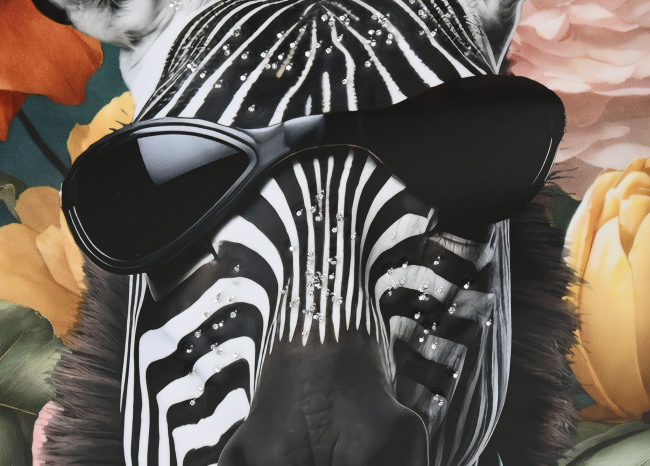 Cuadro ANIMALES FLORES