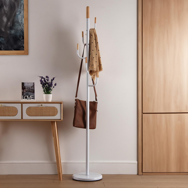 Perchero blanco LINA