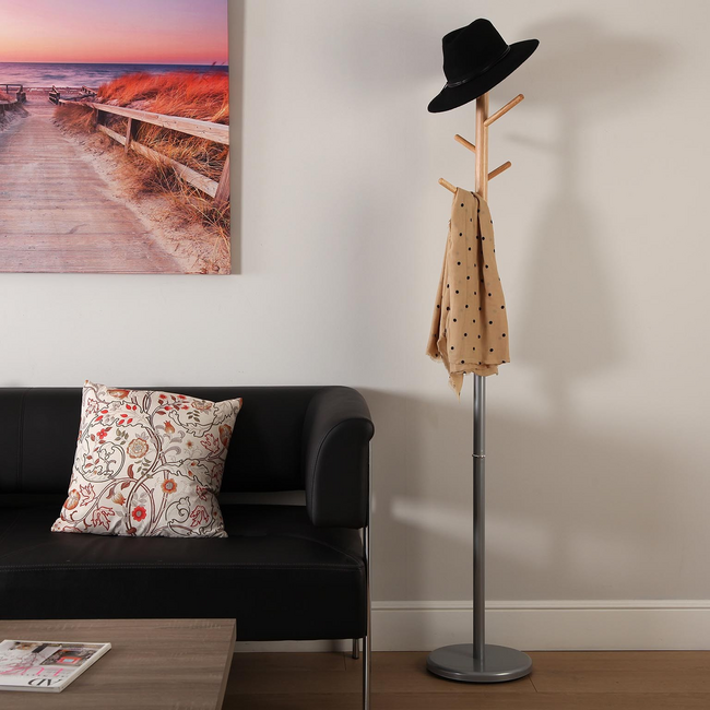 Perchero MALMÖ gris