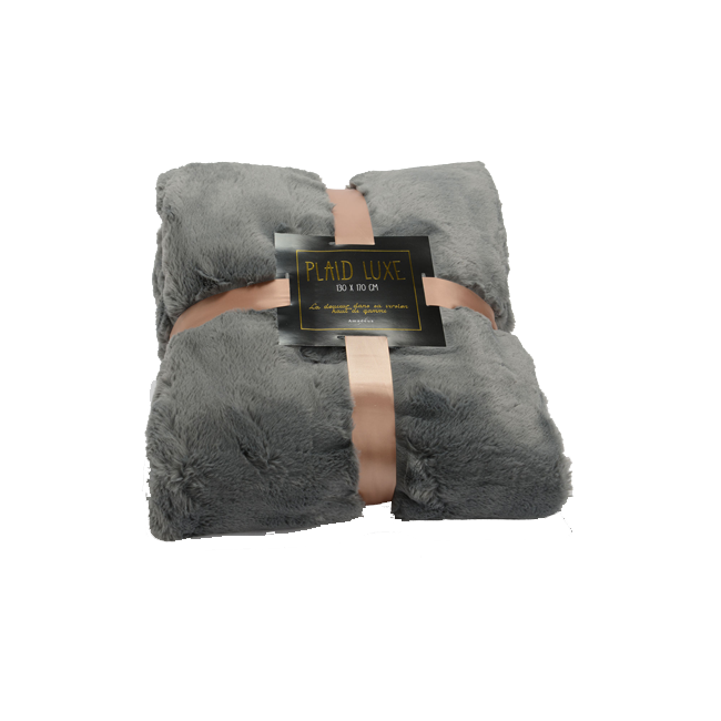 Plaid LUXE ANTHRACITE