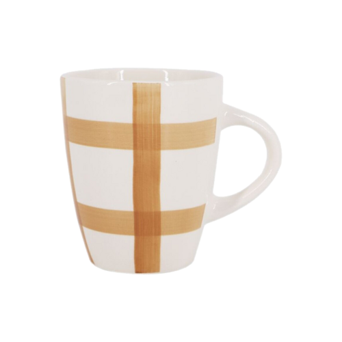 Mug CUADROS AMARILLO