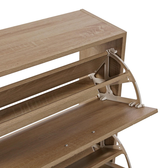 Zapatero 2 cajones NIALL claro