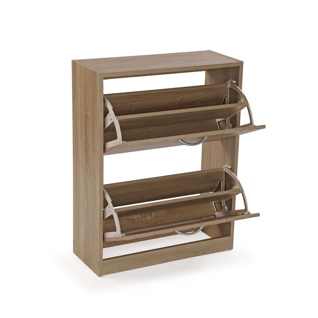 Zapatero 2 cajones NIALL claro