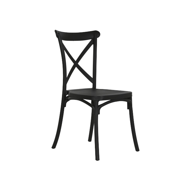 Silla CROSSBACK negro