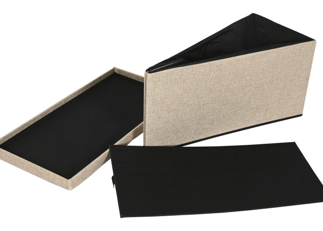 Caja-baúl beig OTOMANO