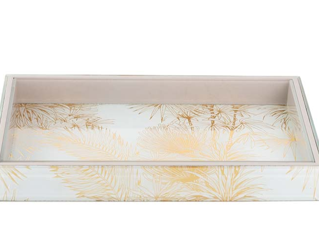 Bandeja cristal OURS