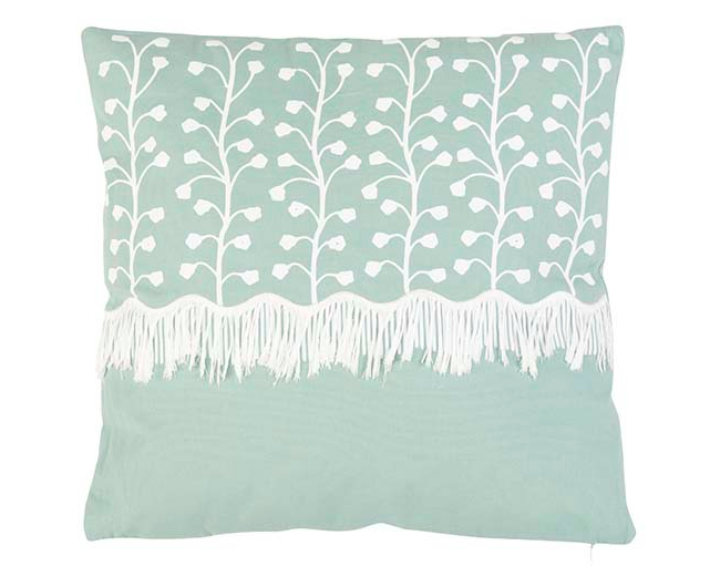 Cojín RAMPEZ cuadrado azul