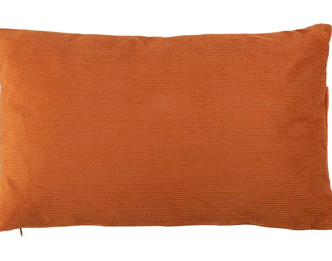 Cojín NUDO teja