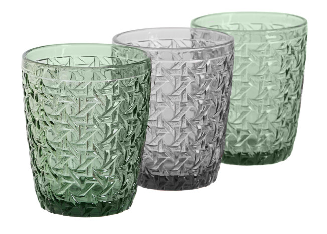 Set 6 vasos RELIEVE
