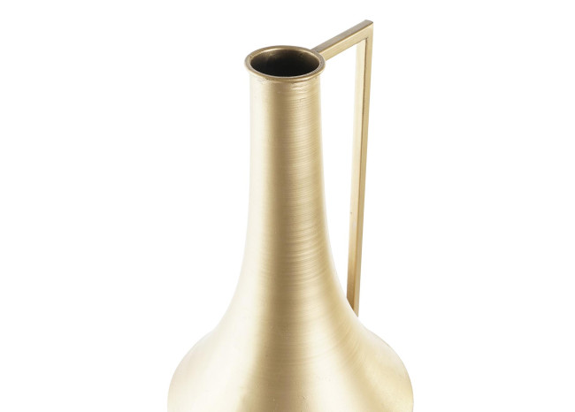 Jarrón HOJA DORADO 