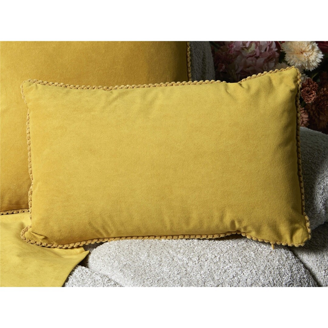 Cojín RIBETE MOSTAZA rect.