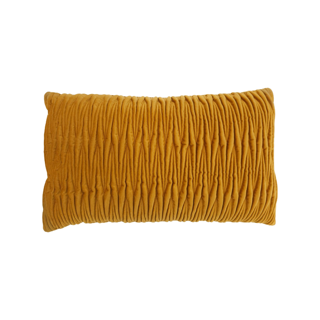 Cojín ENTRELAZADO mostaza