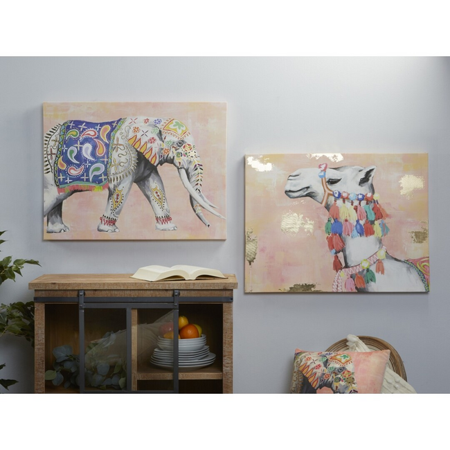  Lienzo ELEFANTE/LLAMA