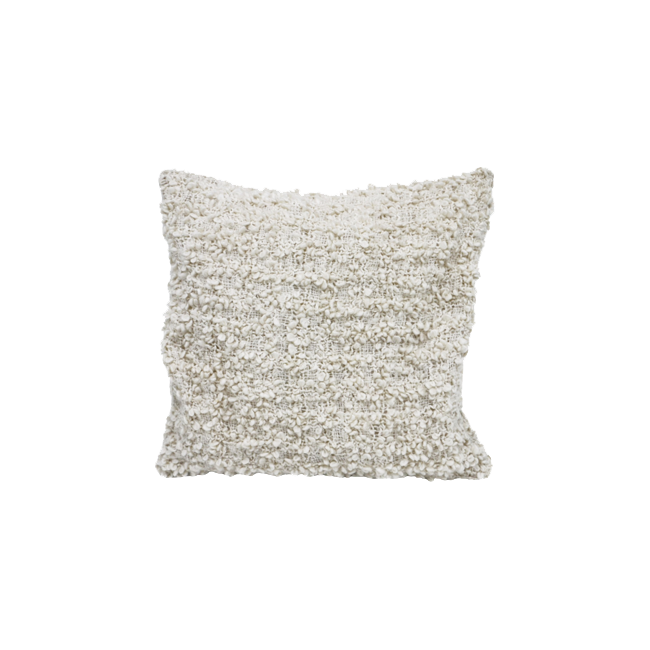 Cojín REJILLA blanco