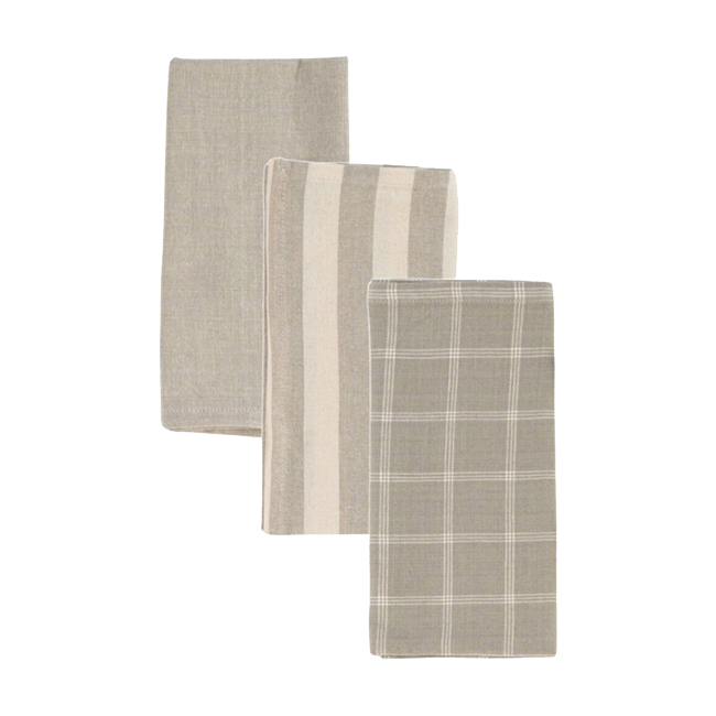 Set 3 paños BEIGE