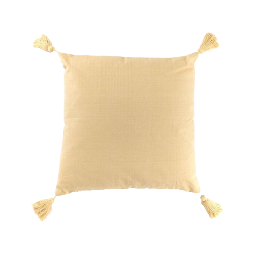 Cojín CHLOE amarillo pastel