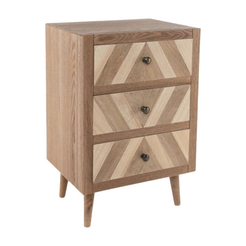 Mesita STRUKTURA 3 cajones