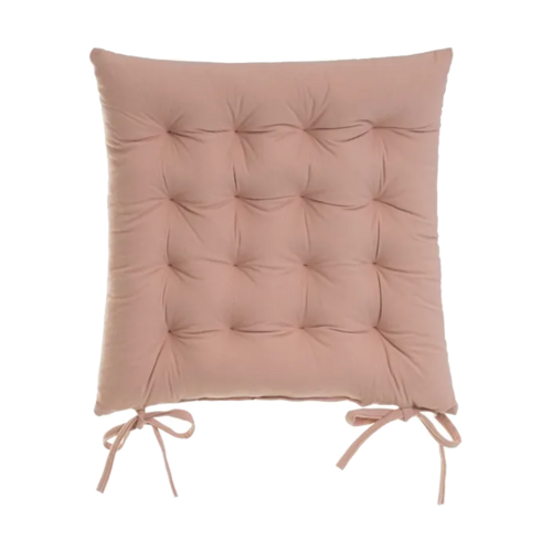 Cojín silla FAUX COTTON rosa