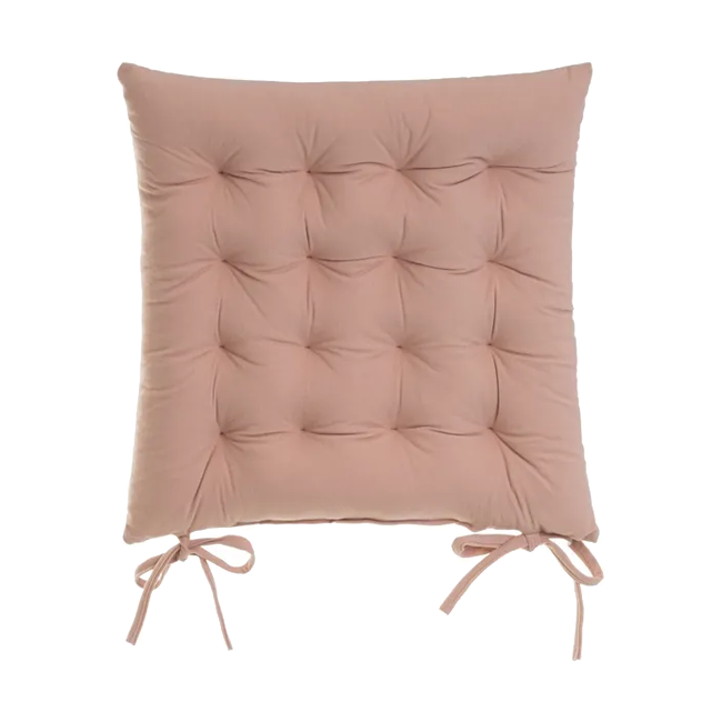 Cojín silla FAUX COTTON rosa