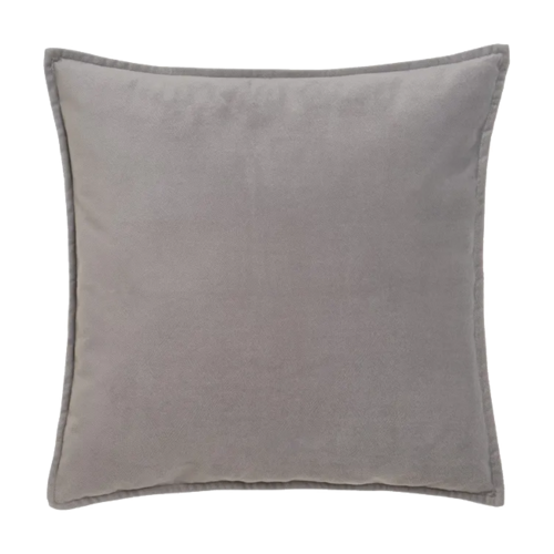 Cojín VELVET gris claro