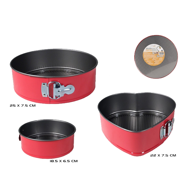 Set 3 moldes horno ROX