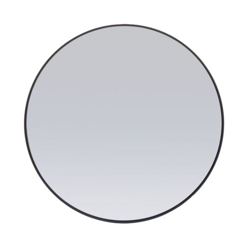 Espejo REDONDO NEGRO 90cm