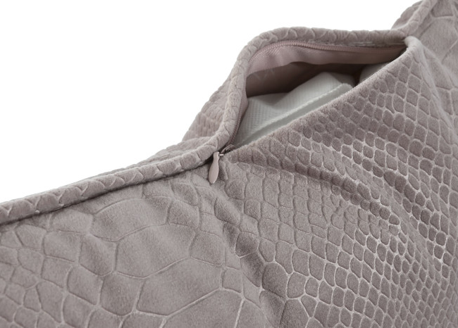 Cojín SEMPER cuadrado malva