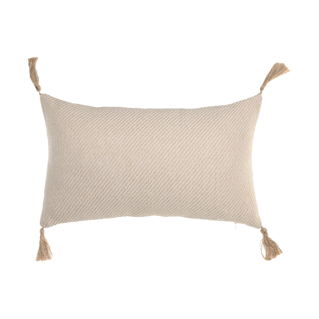 Cojín BORLAS YUTE rectangular