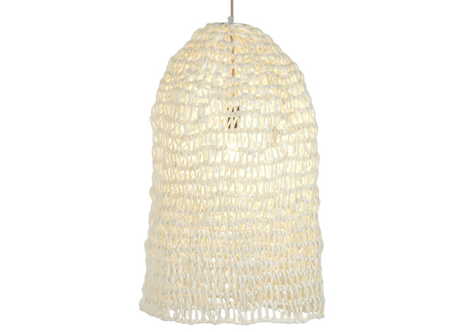 Lámpara fibra TRENZADA II