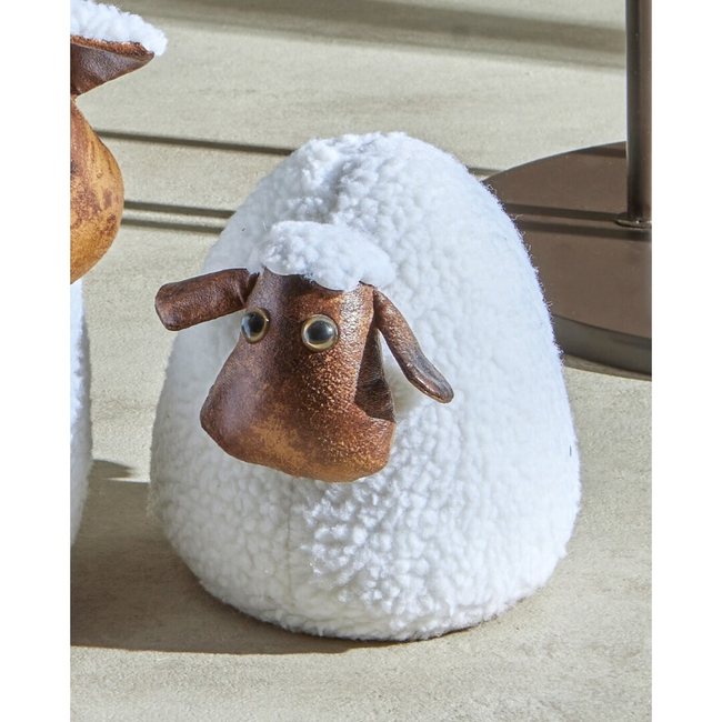 Tope puerta OVEJA blanca