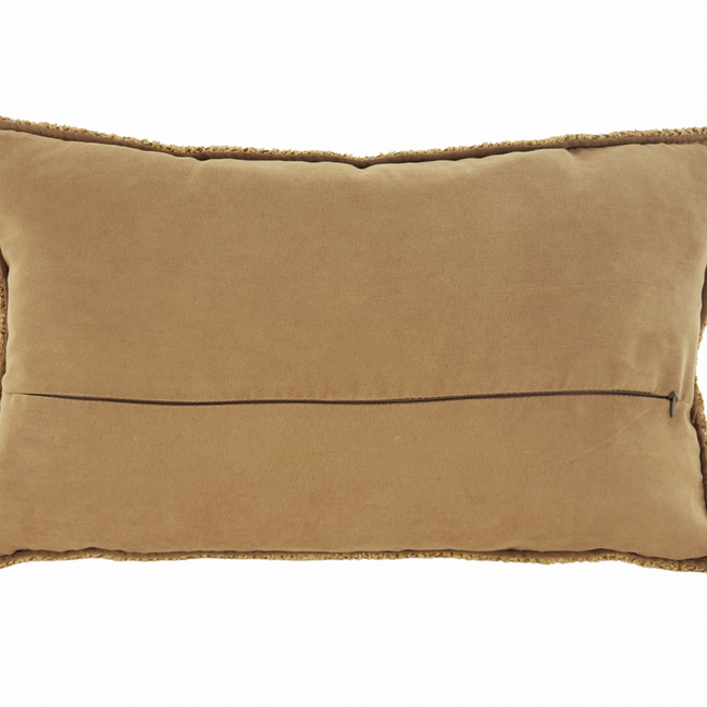 Cojín RIZO mostaza