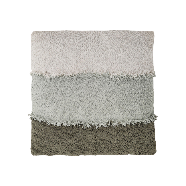  Cojín TRICOLOR cuadrado