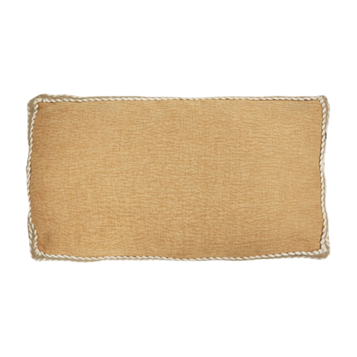 Cojín BORDON mostaza 30