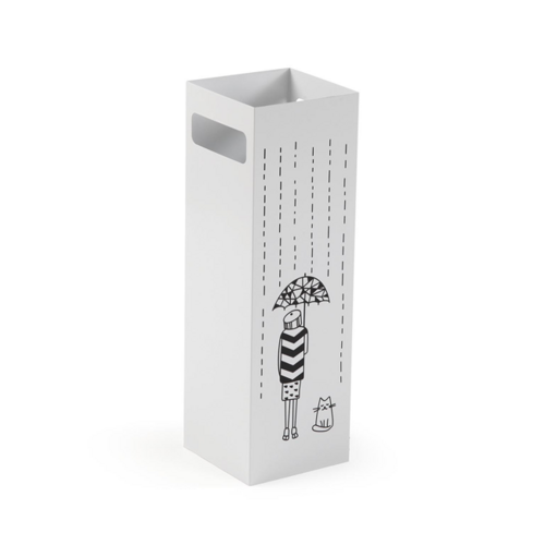 Paragüero NIÑA LLUVIA blanco