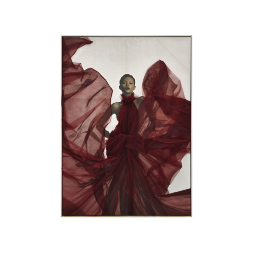 Cuadro CHICA VESTIDO 3D