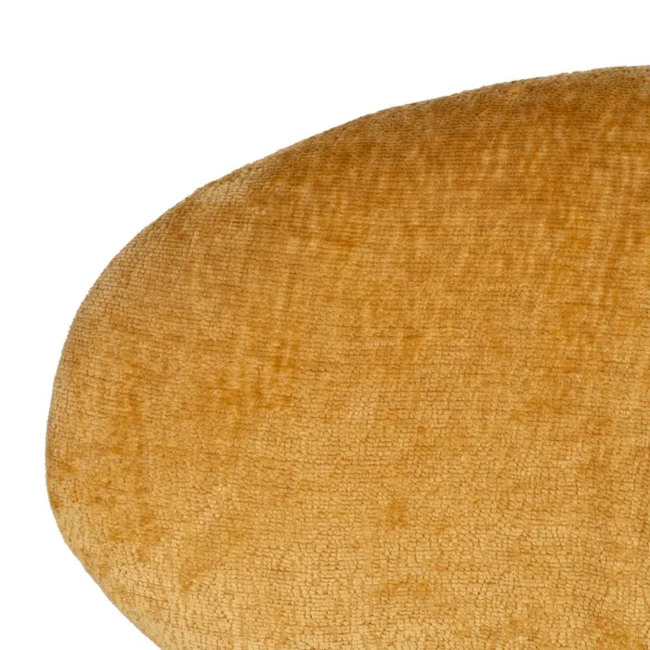 Sillón giratorio VASTER mostaza
