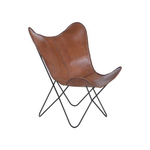 Silla tipo BUTTERFLY piel