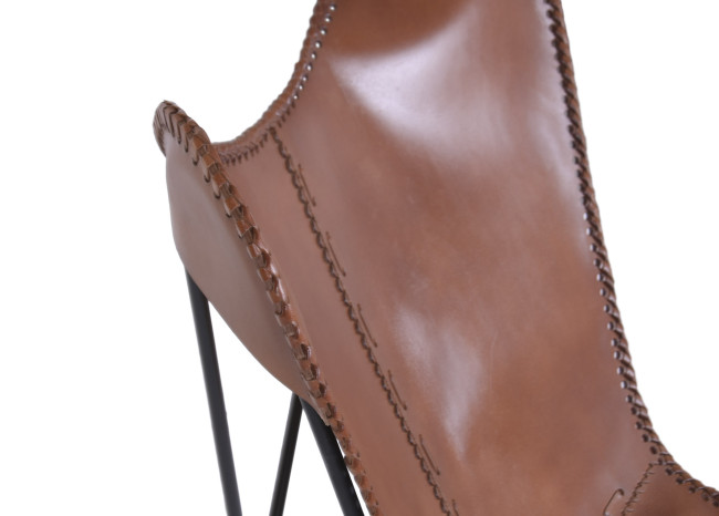 Silla tipo BUTTERFLY piel