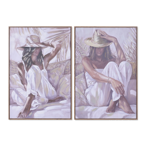 Cuadro CHICA SOMBRERO