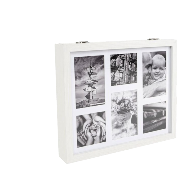 Tapa contador MULTIFOTO BLANCO 