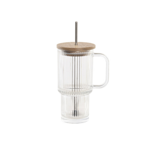 MUG CRISTAL ACACIA 9X11X23 500ML TRANSPARENTE PC-227646