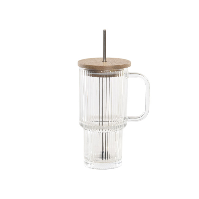 MUG CRISTAL ACACIA 9X11X23 500ML TRANSPARENTE PC-227646