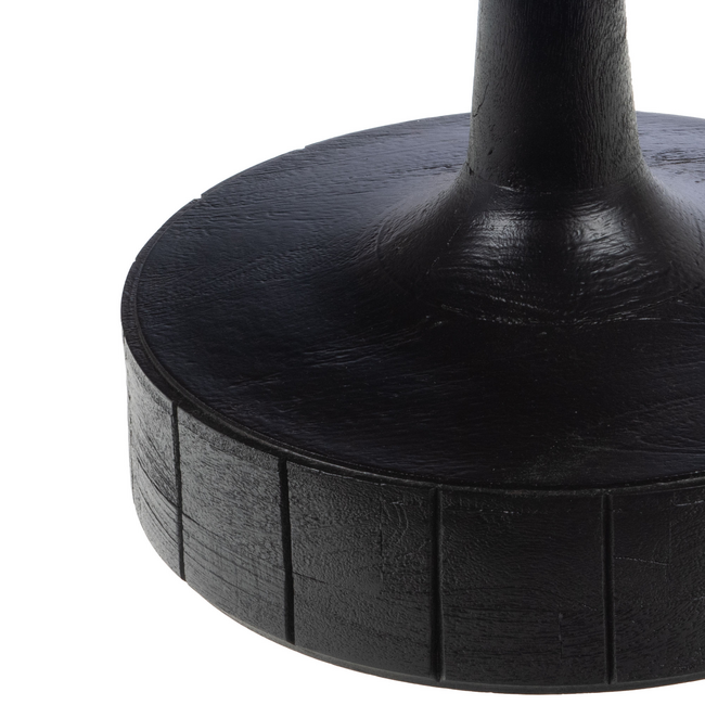 Mesa auxiliar TAG vaso b negro