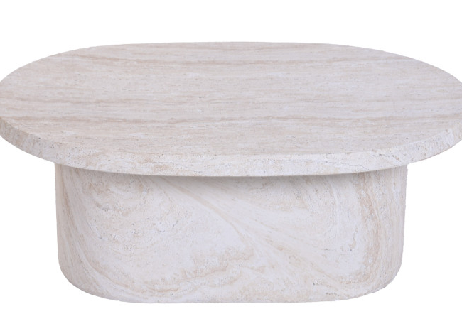 MESA CENTRO MAGNESIA 100X64X38 SIMIL MARMOL 