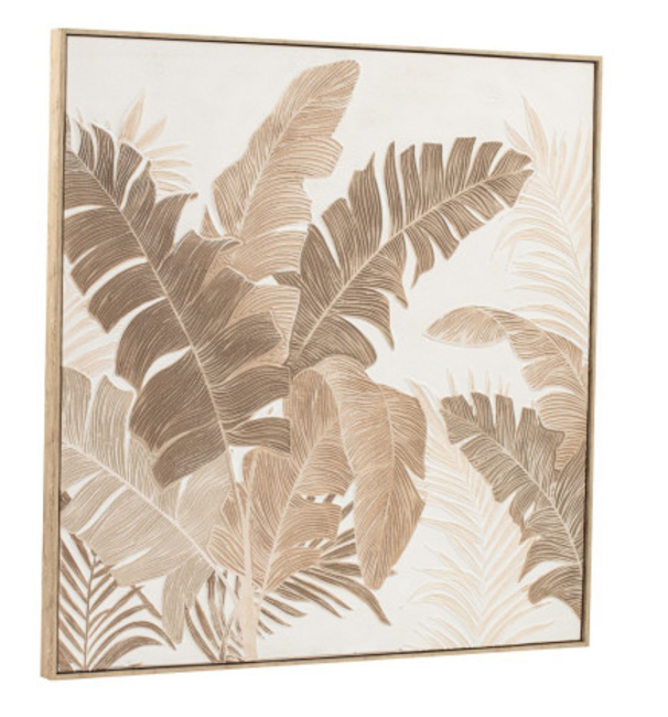Cuadro HOJAS PALMERA 