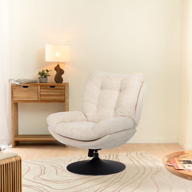 Sillón MAGNUM beige black