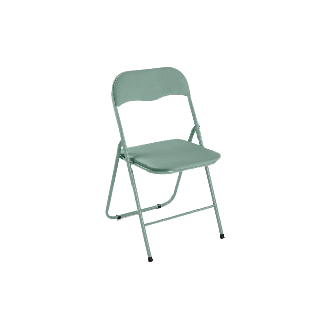 Silla plegable TORA aquamarina