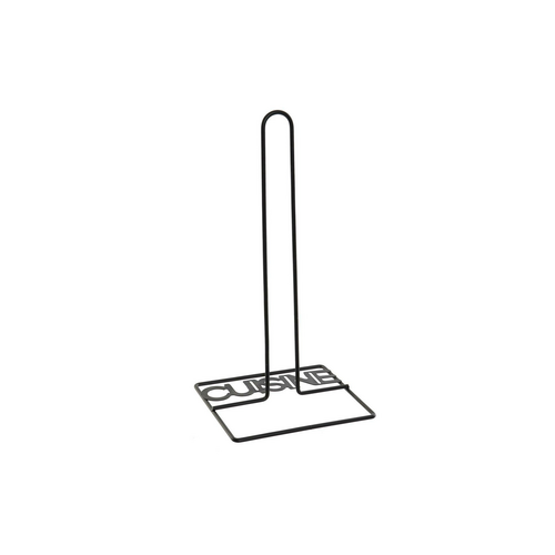 Portarrollos cocina negro