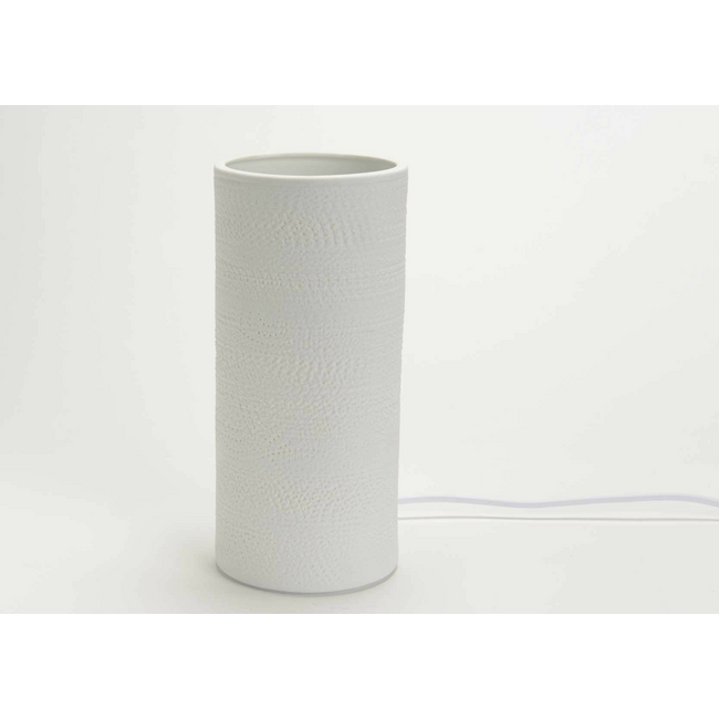 Lámpara mesa porcel